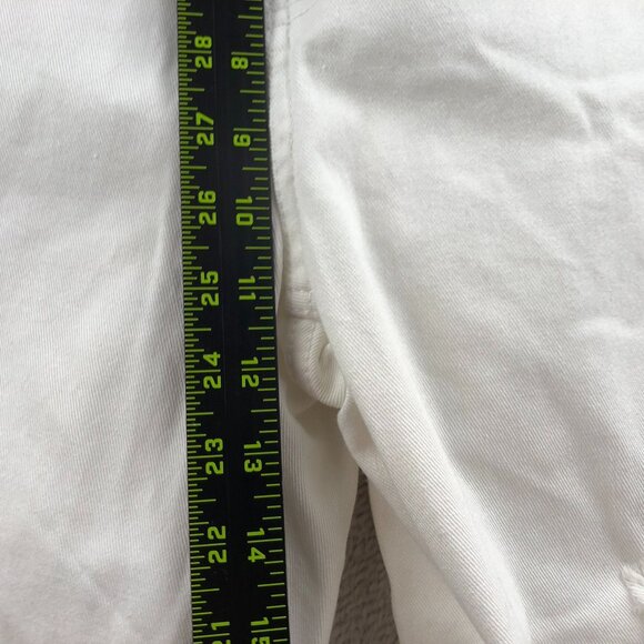 NWT Wild Fable Womens Dad Jeans Size 4 High Rise White Distressed Denim Straight - Picture 6 of 16